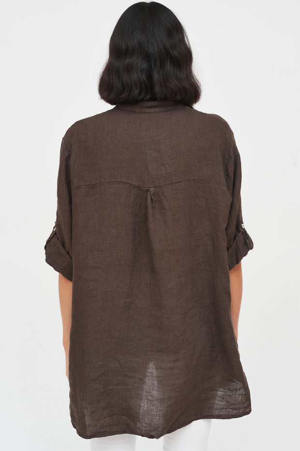 BLUSA FIORELLA LINO
