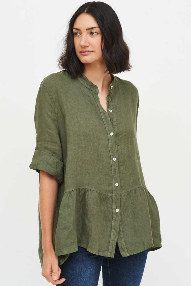 BLUSA FIORELLA LINO