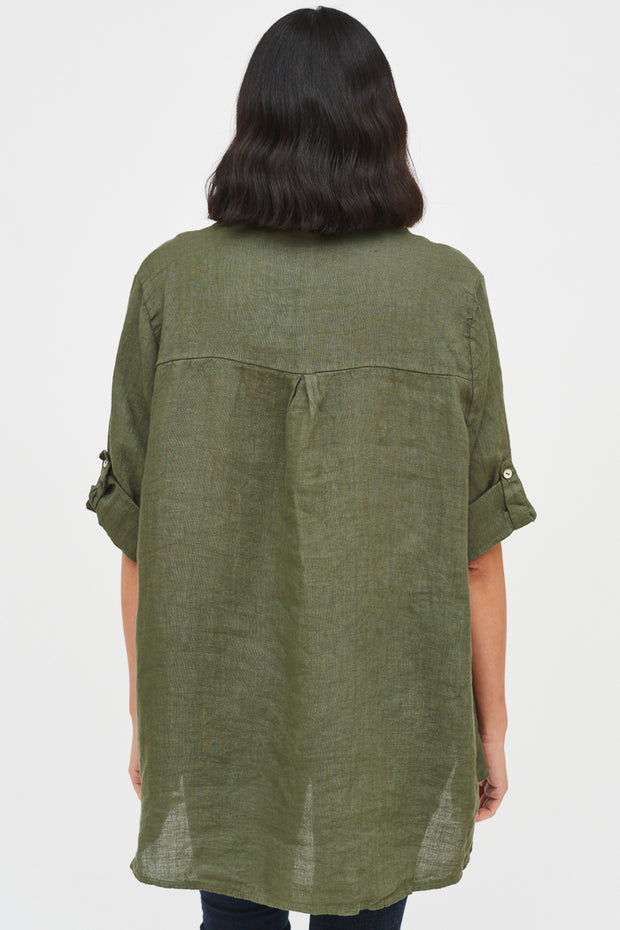 BLUSA FIORELLA LINO