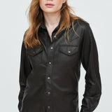 CAMISA POLA CUERO