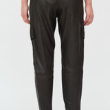 PANTALON CARGO CUERO