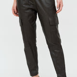PANTALON CARGO CUERO