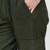 PANTALON CARGO CUERO SALE