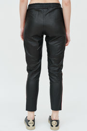 PANTALON RAYAS CUERO