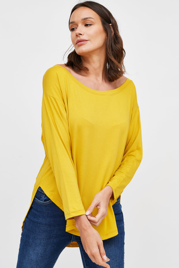 POLERA SIMONA MANGA LARGA
