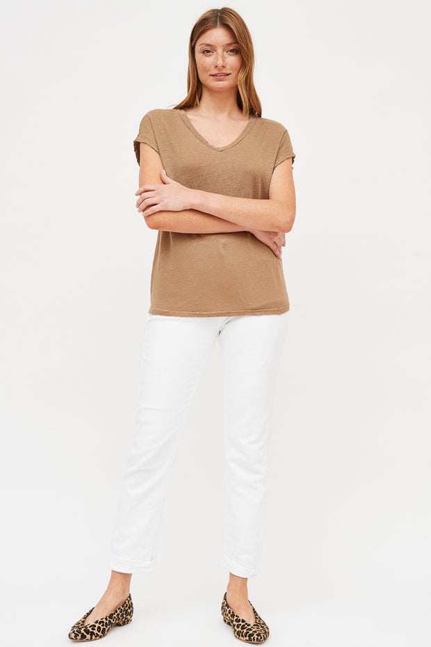 POLERA UMA V LINO
