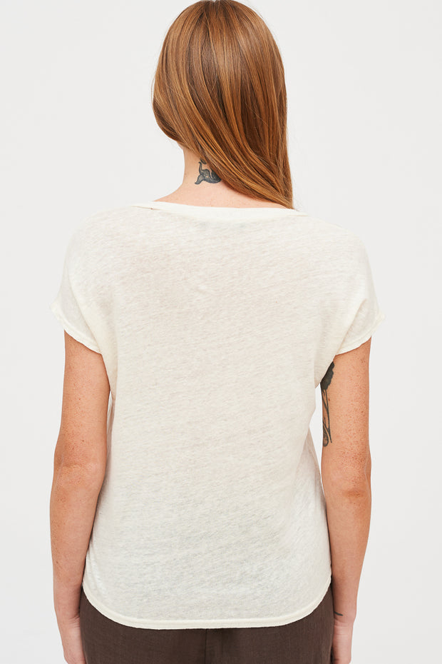POLERA UMA V LINO