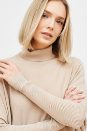 SWEATER CURVO LUCIA CUELLO BRILLO