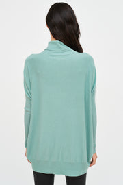 SWEATER CURVO LUCIA CUELLO BRILLO