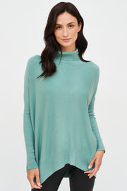 SWEATER CURVO LUCIA CUELLO BRILLO