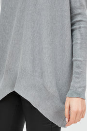 SWEATER CURVO LUCIA CUELLO BRILLO