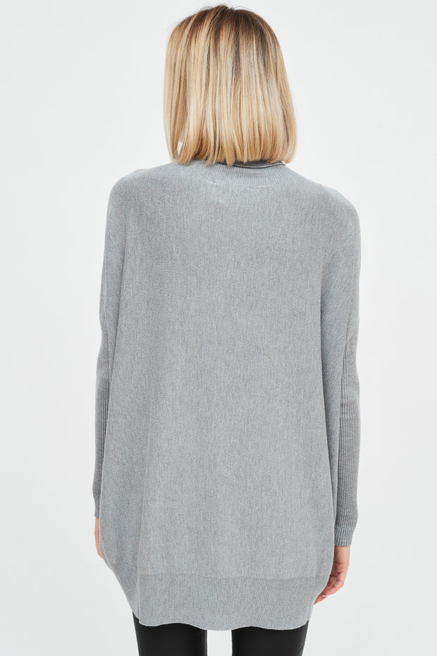 SWEATER CURVO LUCIA CUELLO BRILLO