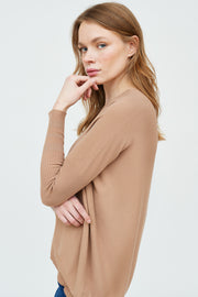 SWEATER CURVO LUCIA V BRILLO